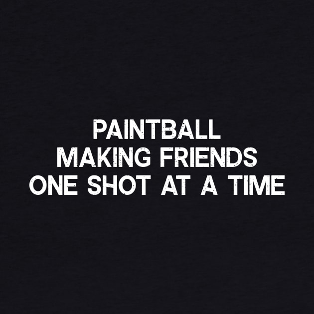 Paintball Making Friends One Shot at a Time by trendynoize
